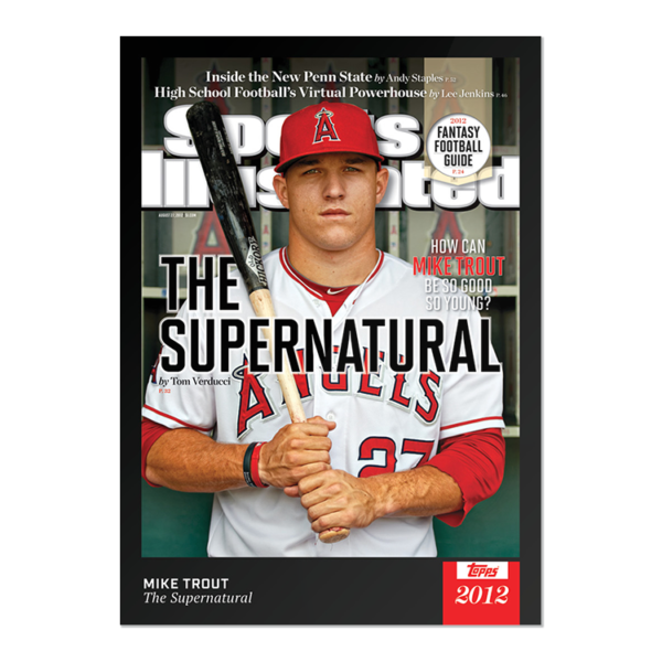 2021 Topps x Sports Illustrated - Mike Trout - Card #1