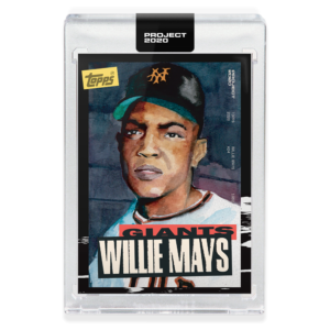 Topps PROJECT 2020 Card 101 - 1952 Willie Mays by Jacob Rochester