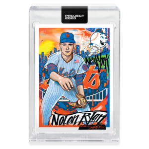Topps PROJECT 2020 Card 105 - 1969 Nolan Ryan by King Saladeen