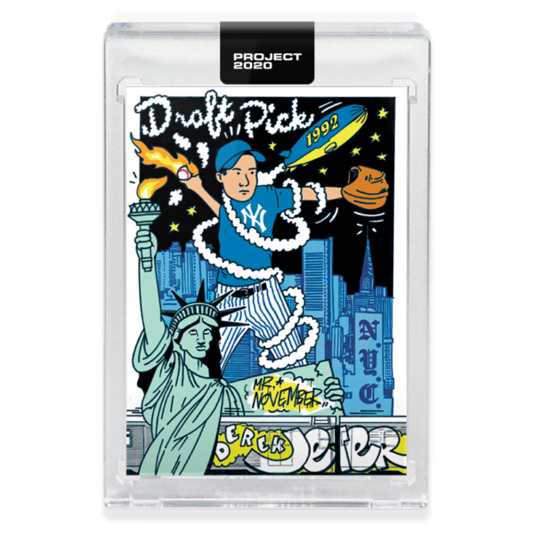 Topps PROJECT 2020 Baseball Card #107 - 1993 Derek Jeter by Ermsy