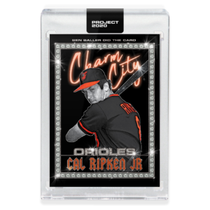 Topps PROJECT 2020 Card 109 - 1982 Cal Ripken Jr. by Ben Baller