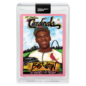 Topps PROJECT 2020 Card 124 - 1959 Bob Gibson by King Saladeen