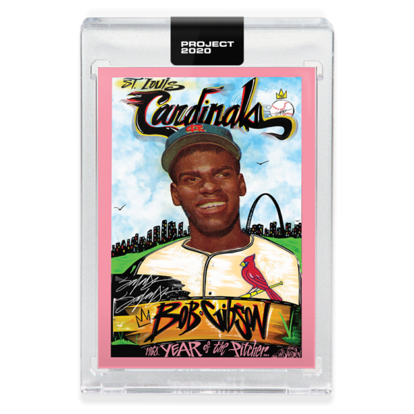 Topps PROJECT 2020 Card 124 - 1959 Bob Gibson by King Saladeen
