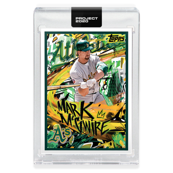 Topps PROJECT 2020 Card 234 - 1987 Mark McGwire by King Saladeen