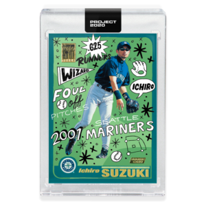 Topps PROJECT 2020 Card 62 - 2001 Ichiro by Sophia Chang