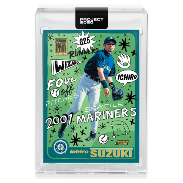 Topps PROJECT 2020 Card 62 - 2001 Ichiro by Sophia Chang