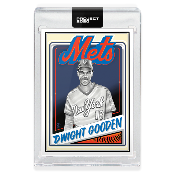Topps PROJECT 2020 Card 65 - 1985 Dwight Gooden by Mister Cartoon