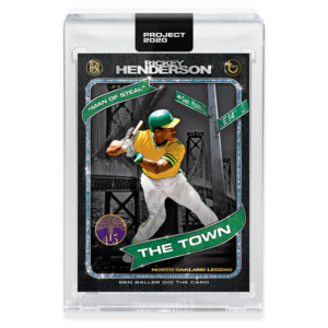 Topps PROJECT 2020 Card 71 - 1980 Rickey Henderson by Ben Baller
