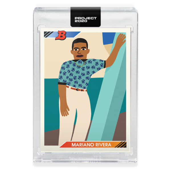 Topps PROJECT 2020 Card 72 - 1992 Mariano Rivera by Keith Shore