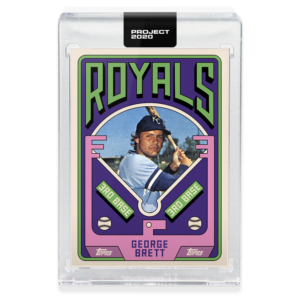 Topps PROJECT 2020 Baseball Card 75 - 1975 George Brett by Grotesk