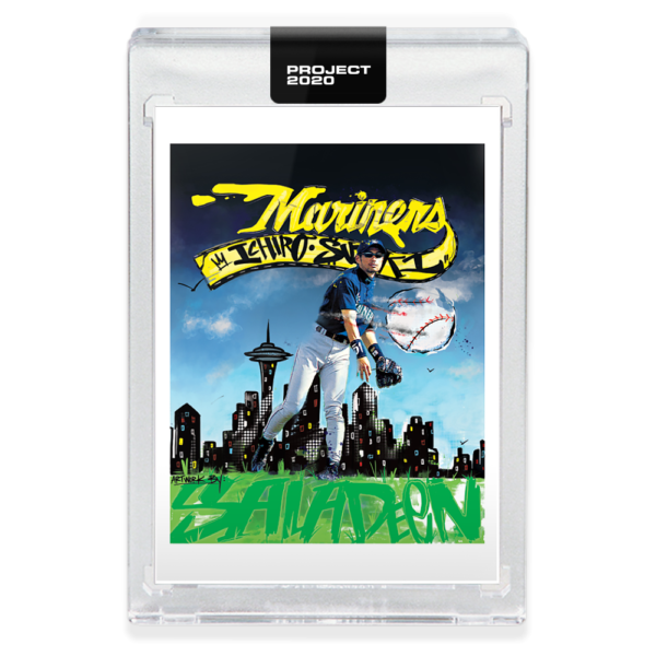 Topps PROJECT 2020 Card 77 - 2001 Ichiro by King Saladeen