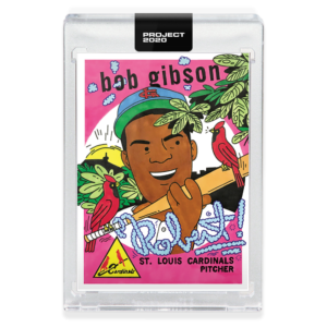 Topps PROJECT 2020 Card 84 - 1959 Bob Gibson by Ermsy
