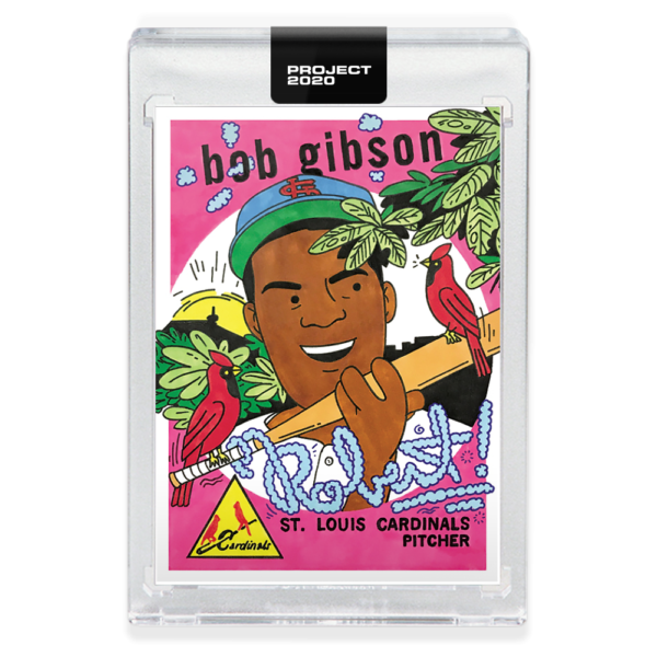Topps PROJECT 2020 Card 84 - 1959 Bob Gibson by Ermsy