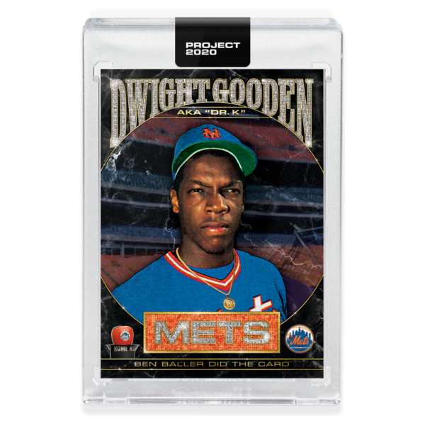 Topps PROJECT 2020 Card 86 - 1985 Dwight Gooden by Ben Baller