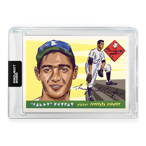 Topps PROJECT 2020 Card 89 - 1955 Sandy Koufax by Naturel