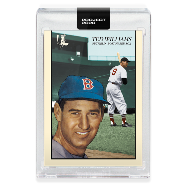 Topps PROJECT 2020 Card 90 - 1954 Ted Williams by Oldmanalan