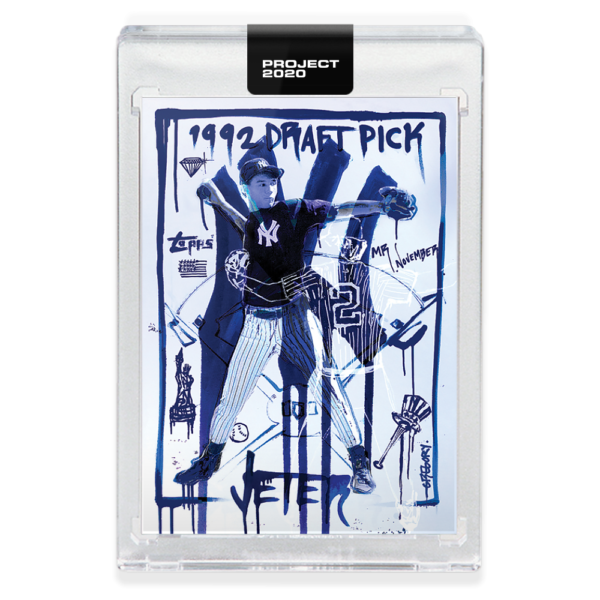 Topps PROJECT 2020 Card 93 - 1993 Derek Jeter by Gregory Siff