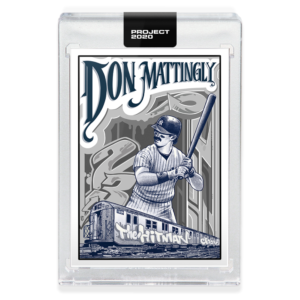 Topps PROJECT 2020 Card 95 - 1984 Don Mattingly by Mister Cartoon