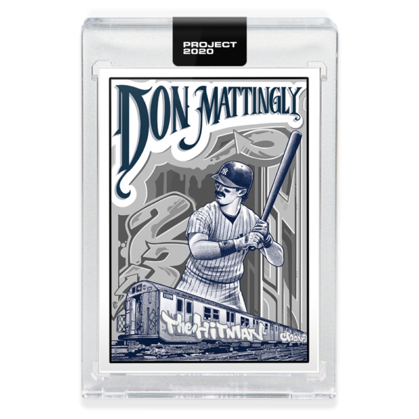 Topps PROJECT 2020 Card 95 - 1984 Don Mattingly by Mister Cartoon