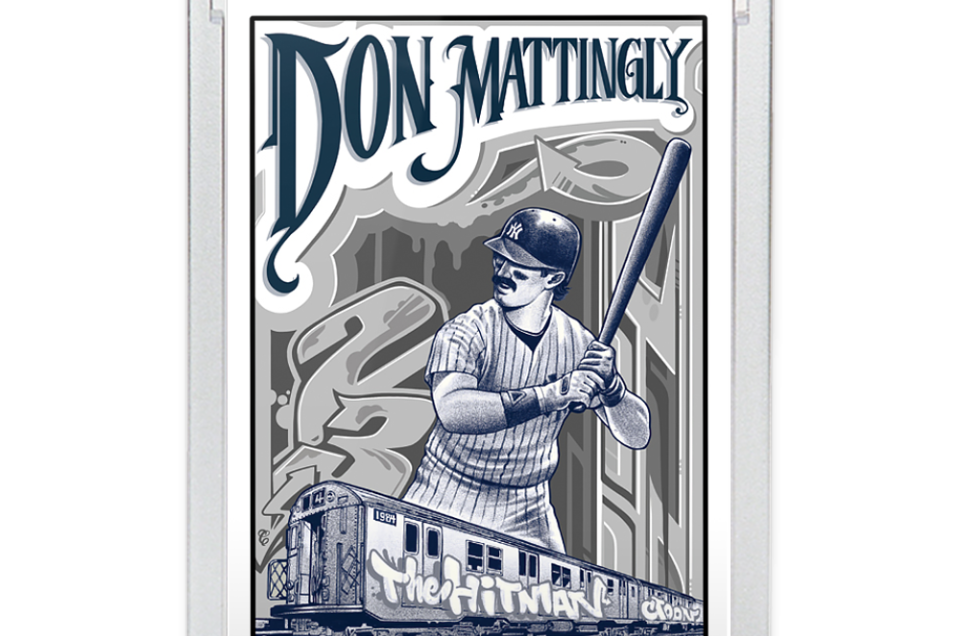 2020 Topps PROJECT 2020 Card 95-1984 Don Mattingly by Mister Cartoon 