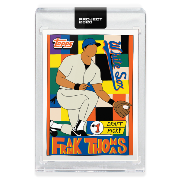 Topps PROJECT 2020 Card 96 - 1990 Frank Thomas by Fucci