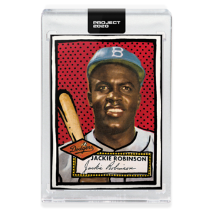 Topps PROJECT 2020 Card 98 - 1952 Jackie Robinson by Joshua Vides