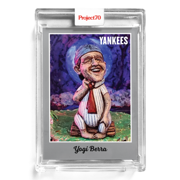 Topps Project70 Card #43 - 1970 Yogi Berra by Ron English