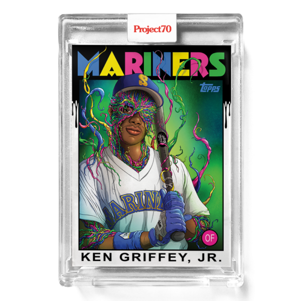 Topps Project70 Card #534 - 1986 Ken Griffey Jr. by Alex Pardee