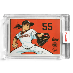 Topps Project70 Card #537 - 1955 Tim Lincecum by Toy Tokyo