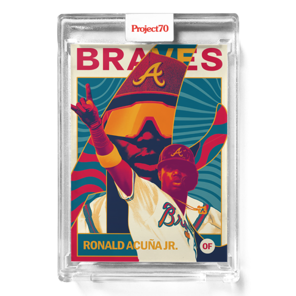Topps Project70 Card #553 - 1962 Ronald Acuna Jr by Matt Taylor