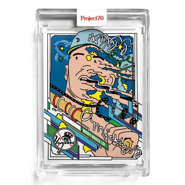Topps Project70 Baseball Card #157 - 2021 Mickey Mantle by Ermsy