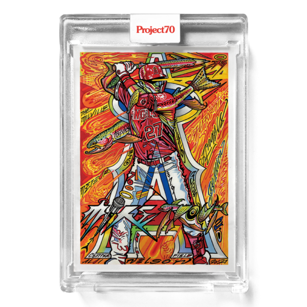 Topps Project70 baseball Card #654 - Mike Trout by JK5