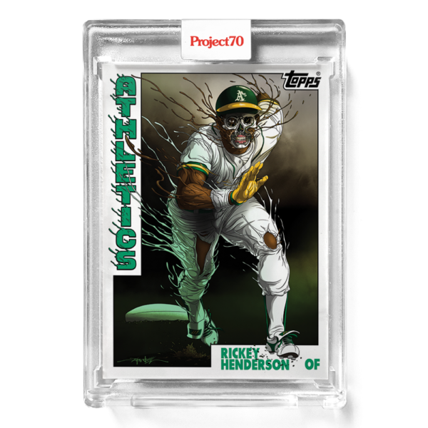 Topps Project70® Card 812 - Rickey Henderson by Alex Pardee