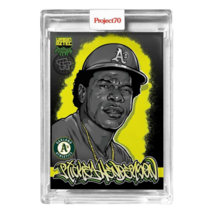 Rickey Henderson 2021 Topps Project 70 #348 by Toy Tokyo Oakland Athletics-Front.png