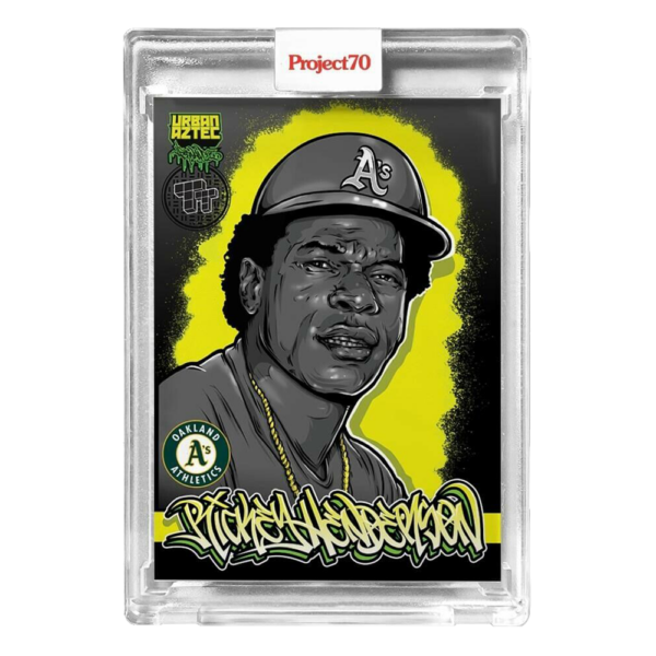 Rickey Henderson 2021 Topps Project 70 #348 by Toy Tokyo Oakland Athletics-Front.png
